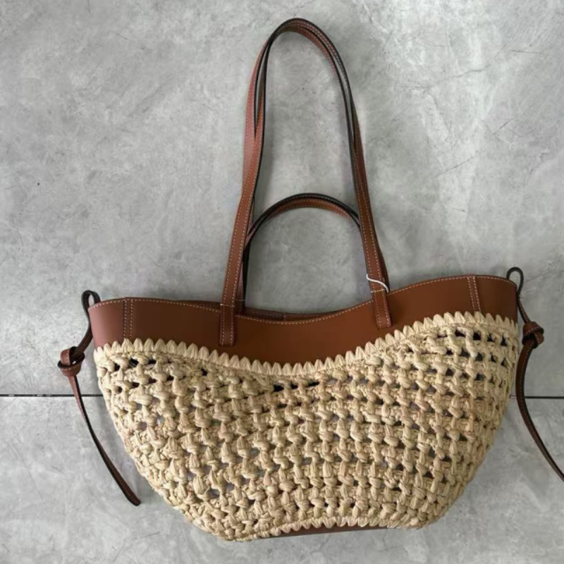 Borsa da spiaggia in tessuto c - Crochet Bag Raffia recensione e prezzo