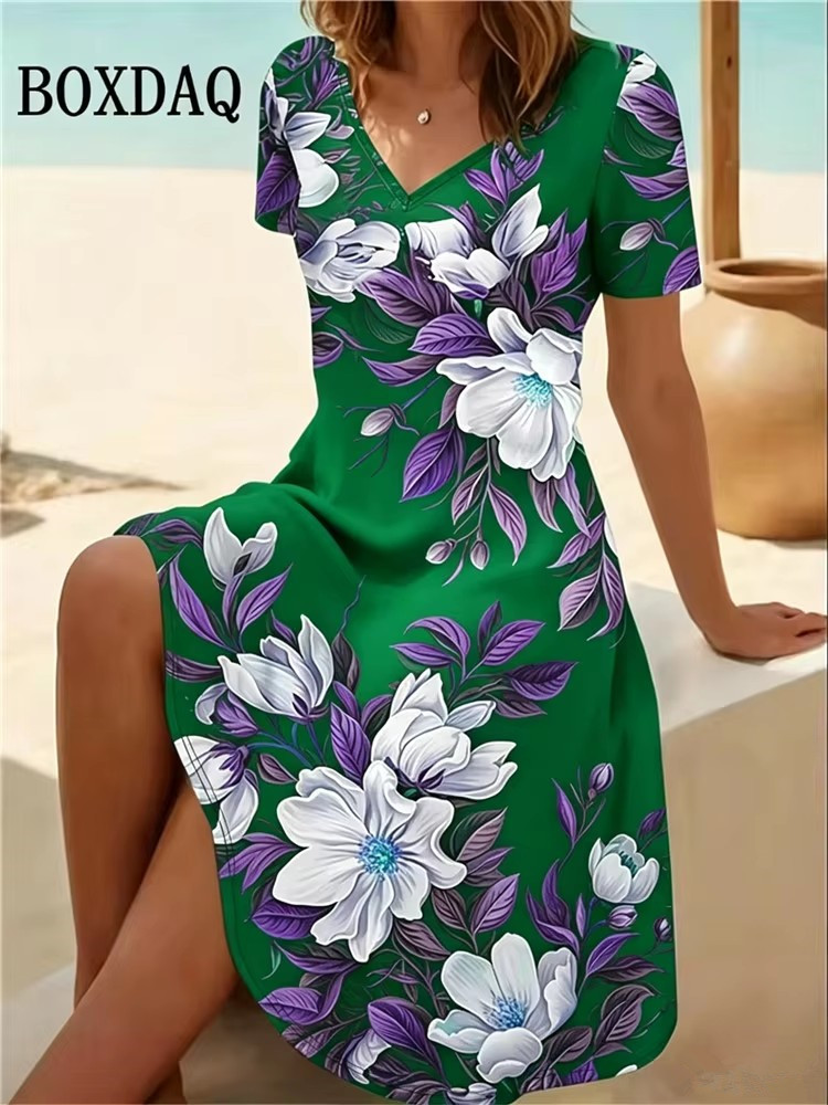 Abiti da donna taglie forti 6X - Romper Floral Print recensione e prezzo
